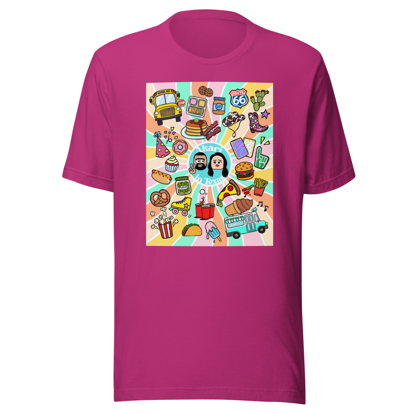 アメリカのアレコレTシャツ