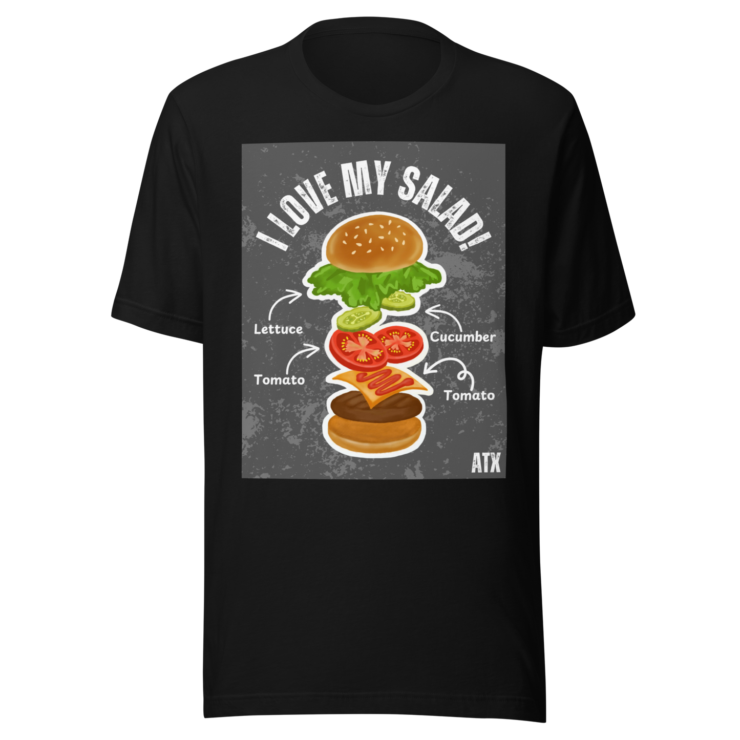 I LOVE MY SALAD Tシャツ