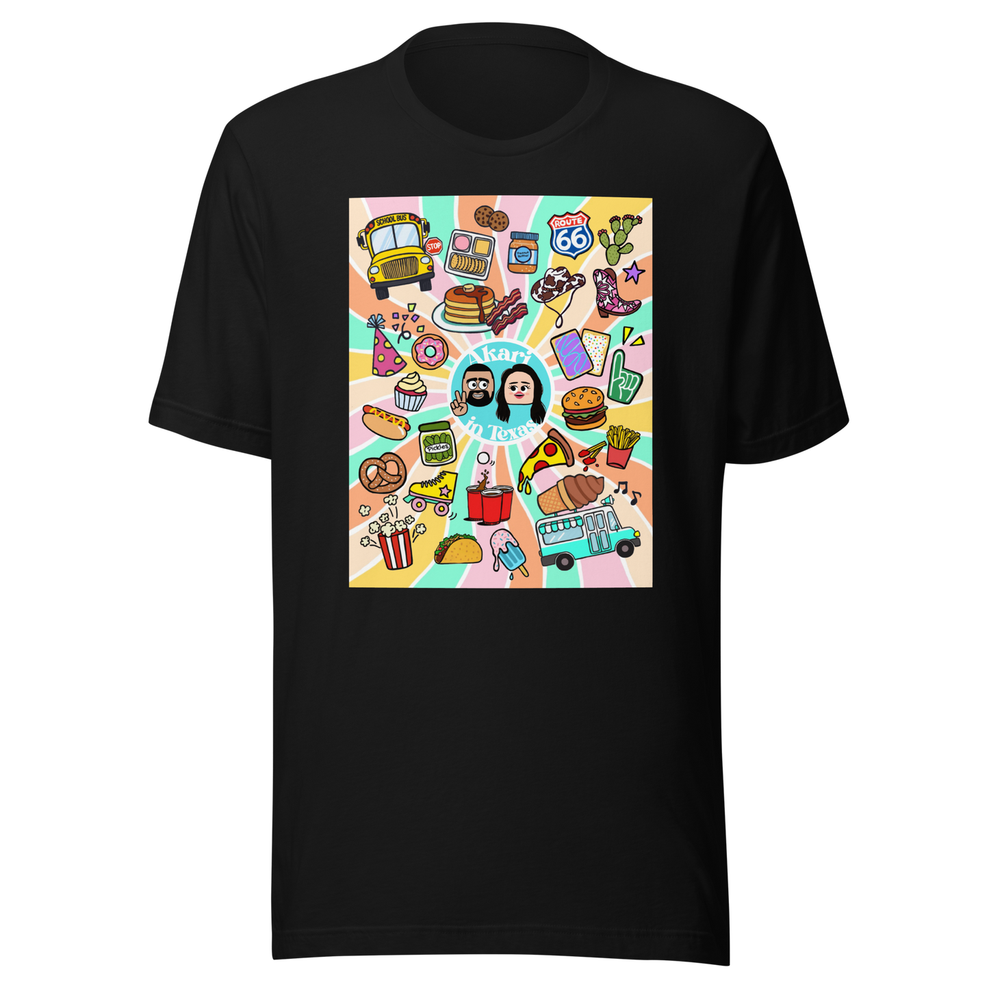 アメリカのアレコレTシャツ