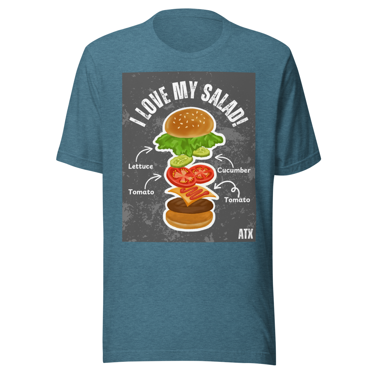 I LOVE MY SALAD Tシャツ