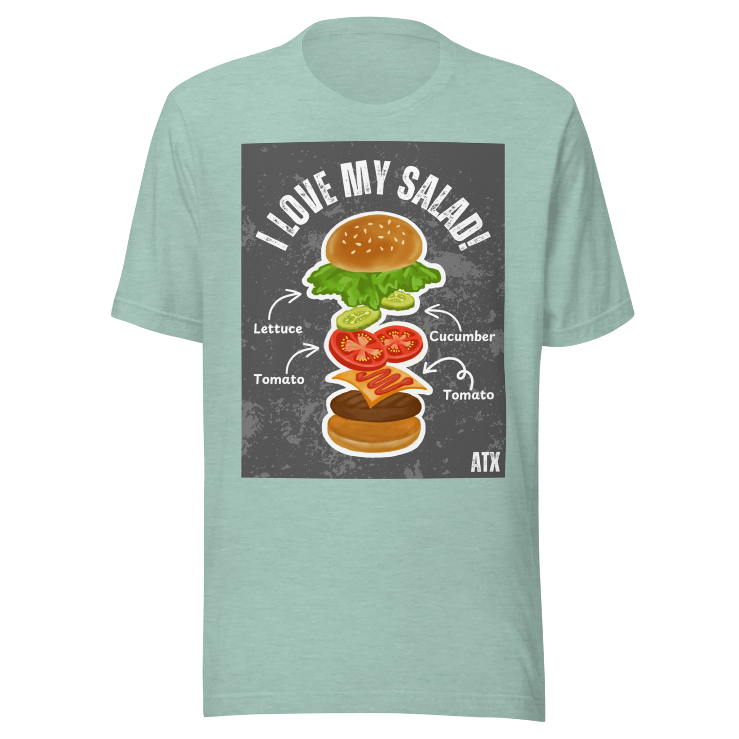 I LOVE MY SALAD Tシャツ