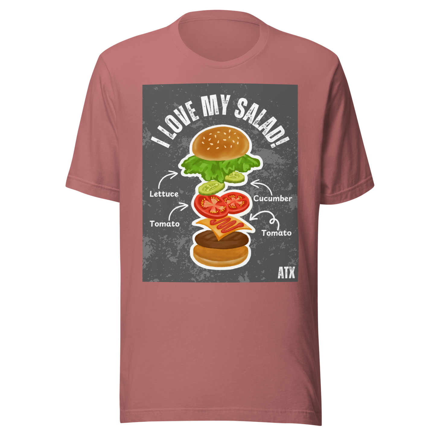 I LOVE MY SALAD Tシャツ