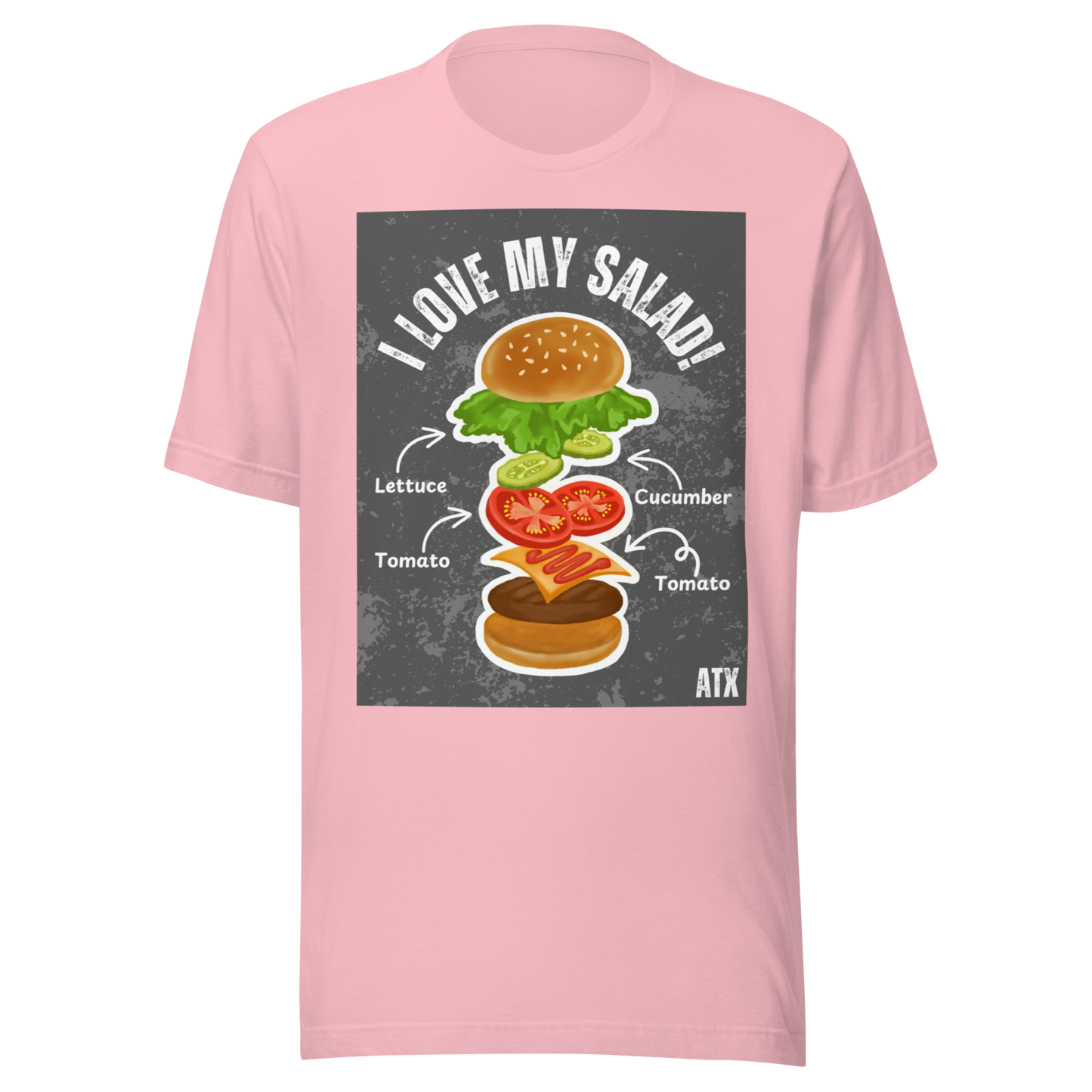 I LOVE MY SALAD Tシャツ