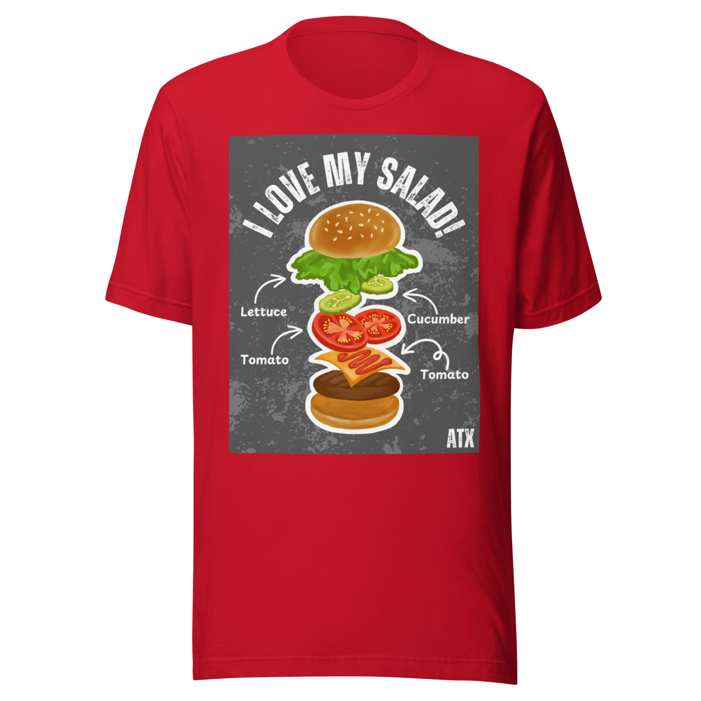 I LOVE MY SALAD Tシャツ
