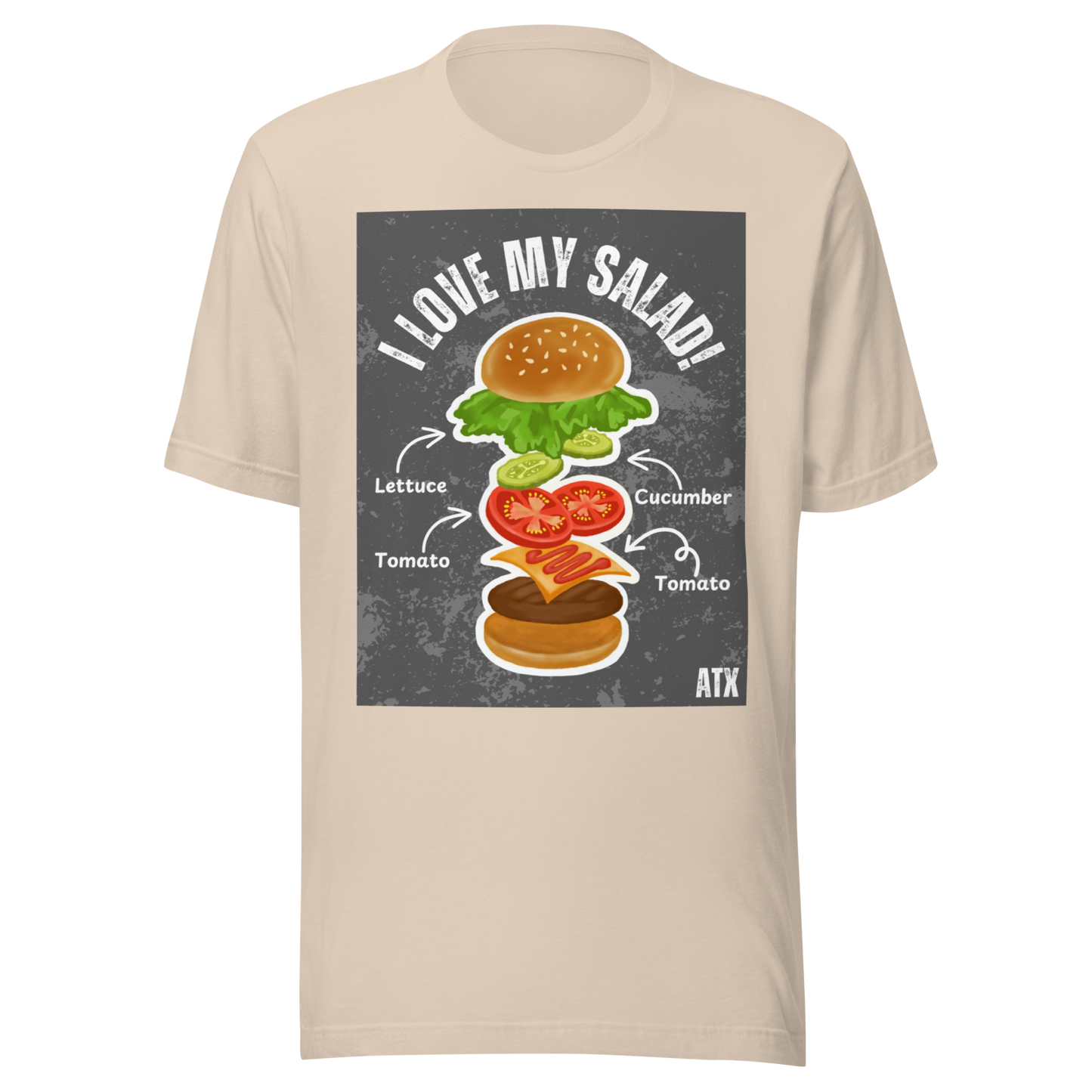 I LOVE MY SALAD Tシャツ