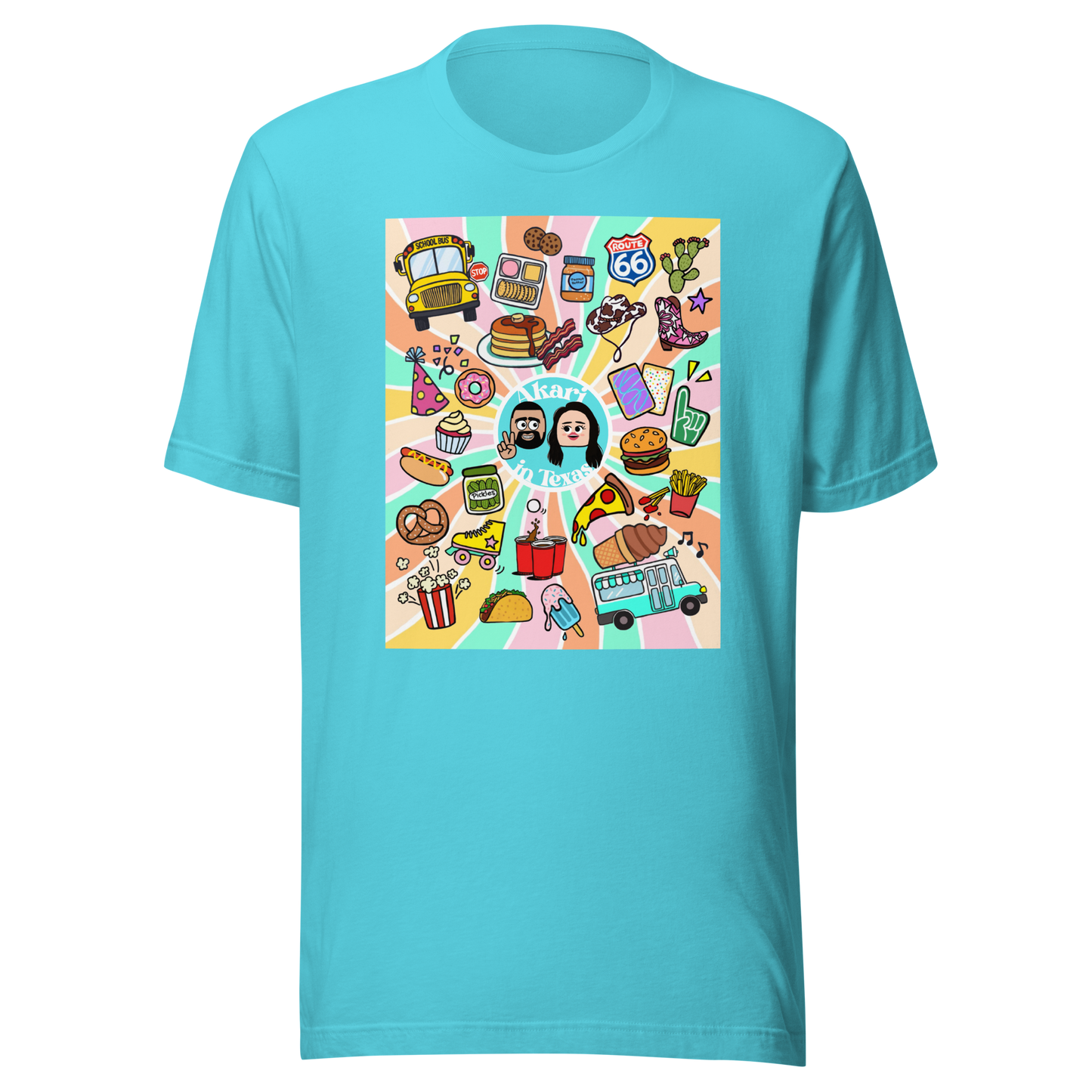 アメリカのアレコレTシャツ