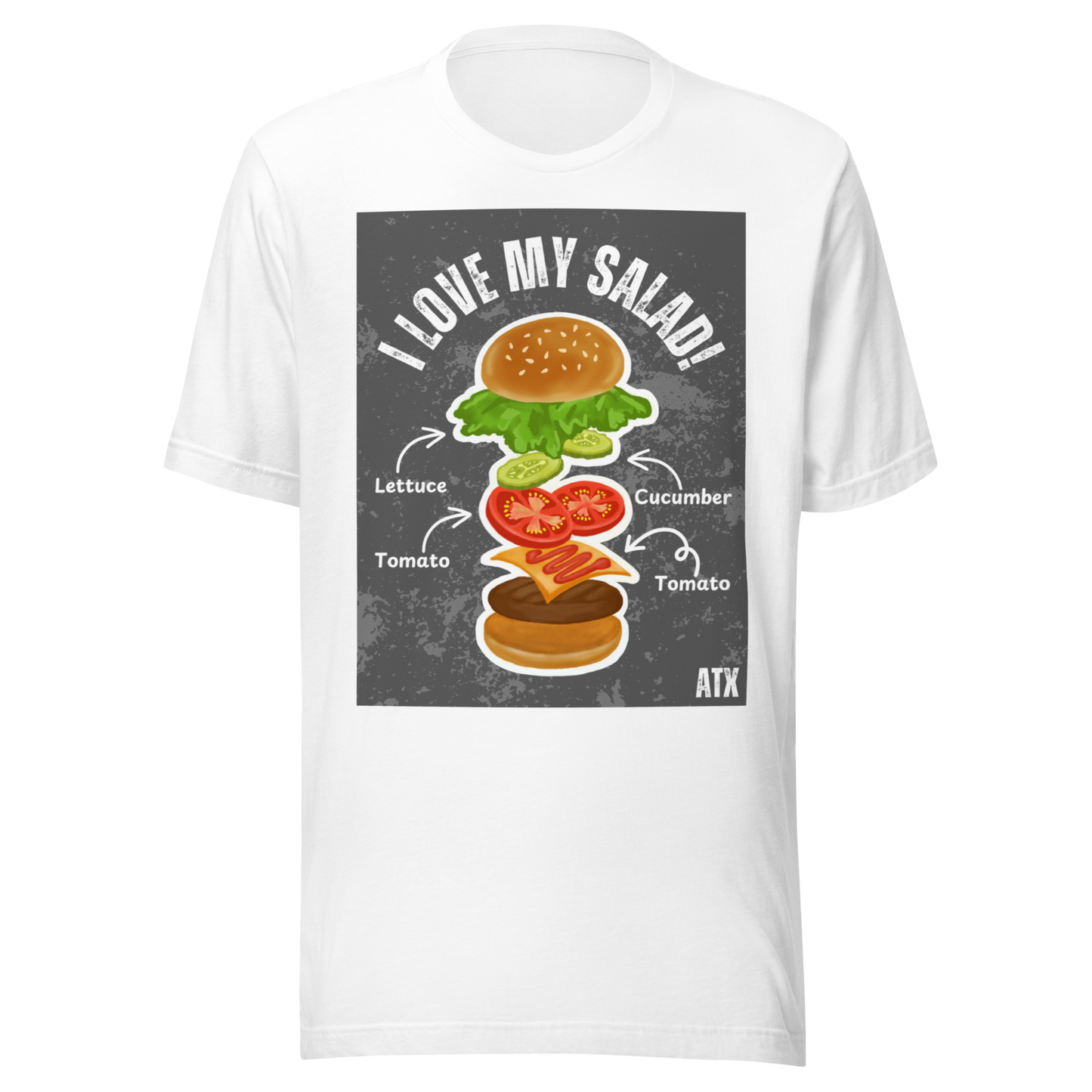 I LOVE MY SALAD Tシャツ