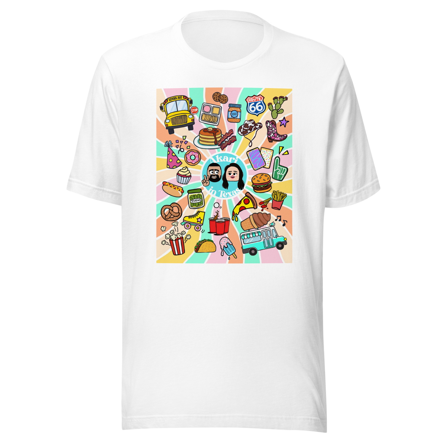 アメリカのアレコレTシャツ