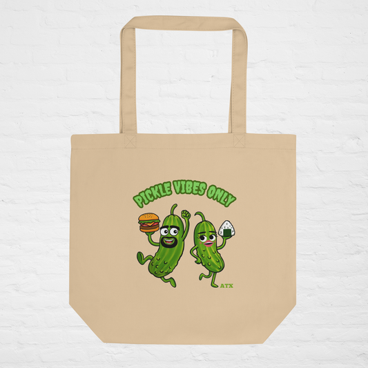 PICKLES VIBES ONLY エコトートバッグ