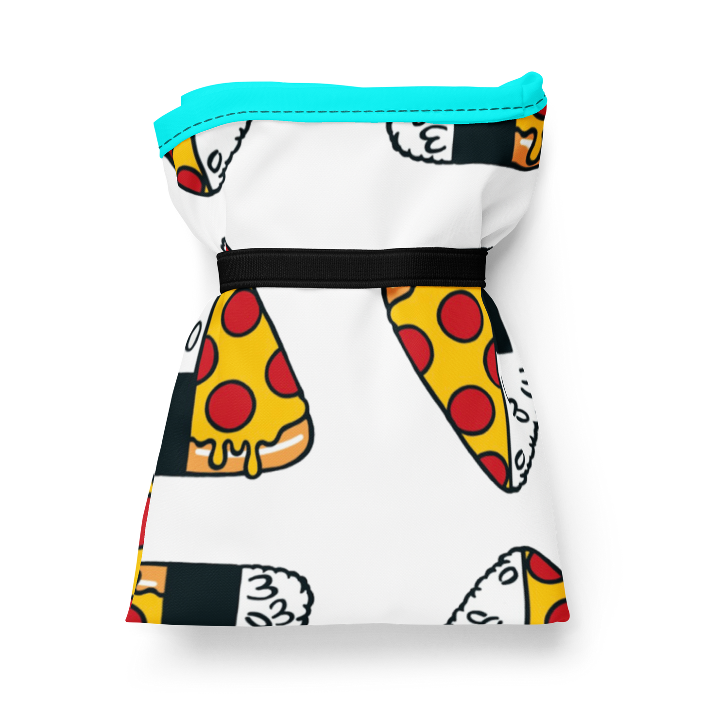 ATX Onigiri x Pizza Bag 折りたたみ軽量ショッピングバッグ(ホワイト)